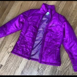 Pink Columbia jacket.
